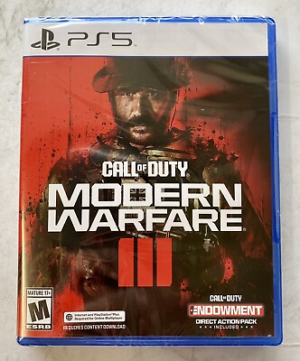 #ad #ad Call of Duty: Modern Warfare 3 Standard Edition Sony PlayStation 5 NEW IN HAND $33.95