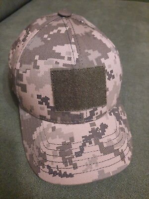 #ad Military Ukrainian Baseball Cap Tactical Army Hat Pixel Size M $21.00