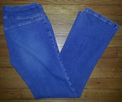 Tommy Hilfiger Jeans Hipster Boot Wide Stretch Tommy Blue Sz 2 29x32 p2598 $29.99