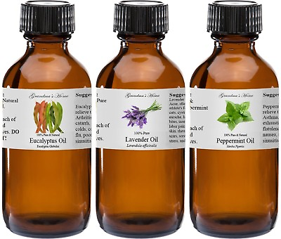 #ad #ad 4 oz Essential Oils 4 fl oz 100% Pure and Natural Therapeutic Grade Oil $17.99