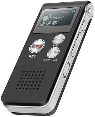 #ad Paranormal Ghost Hunting Equipment Digital EVP Voice Activated Recorder USB 8GB $25.97
