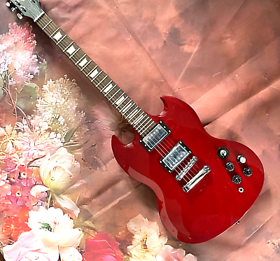 red SG Standard Electric Guitar Chrome plated hardware Rosewood fingerboard $249.99