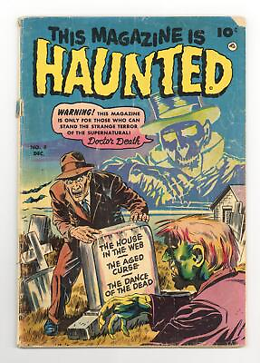 #ad This Magazine Is Haunted #8 GD 1.8 1952 $130.00