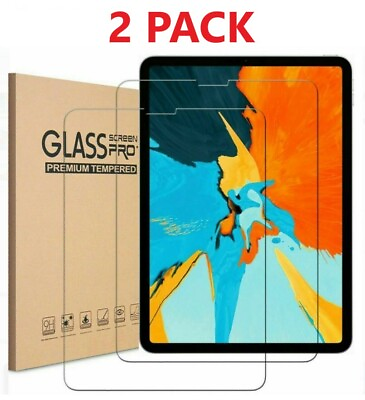 2 Pack For iPad Air 5 2022 10.9#x27;#x27; 5th Gen HD Tempered Glass Screen Protector $7.99