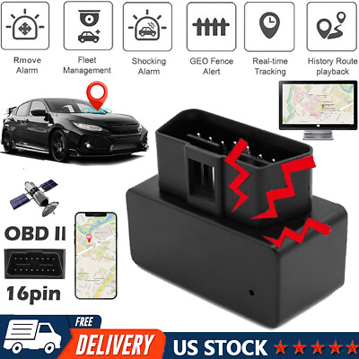 #ad OBD2 II GPS Tracker Real Time Vehicle Tracking Device GSM GPRS Car Locator NEW $17.55