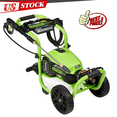 #ad 3000 PSI 1.1 GPM TruBrushless Electric Pressure Washer Powerful 14 Amp Cleaning $472.49