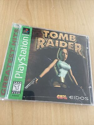 Tomb Raider Featuring Lara Croft Sony PlayStation 1 1996 $23.99