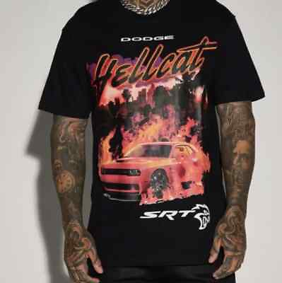 #ad Dodge X Reason Hellcat SRT Limited Edition Collaboration T Shirt NWT XL $24.00