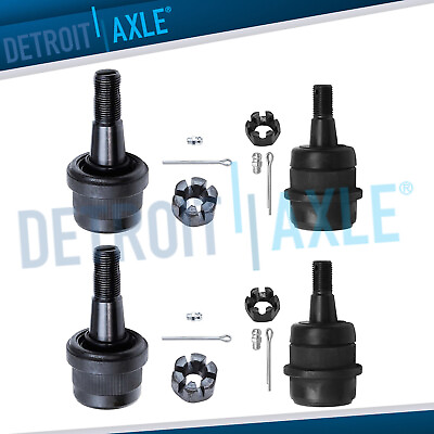 Front Upper and Lower Suspension Ball Joints for Jeep Grand Cherokee Wrangler $41.05