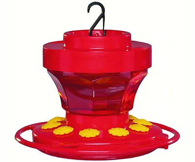 FIRST NATURE 16 oz HUMMINGBIRD FLOWER FEEDER #3091 Made in the USA #wl $12.75