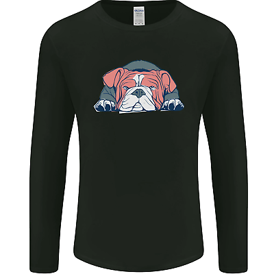 #ad Dogs English Bulldog Mens Long Sleeve T Shirt GBP 12.99
