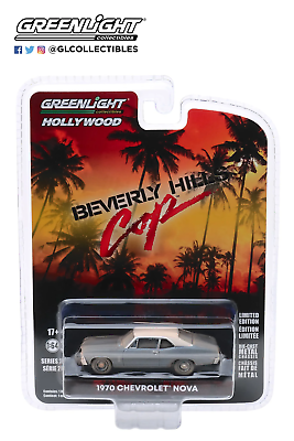 1970 Chevrolet Nova Beverly Hills Cop 1984 Greenlight Collectibles $6.99