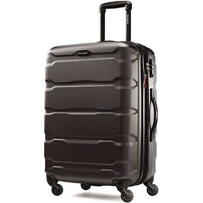 #ad Samsonite Omni Hardside Luggage 24quot; Spinner Black 68309 1041 OPEN BOX $99.00