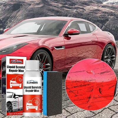 #ad Car Paint Scratch Repair Polishing Liquid Wax Paint Surface .Coating Agent Kit $3.53