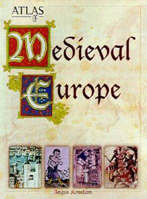 #ad Atlas of Medieval Europe Historical Atlas Hardcover VERY GOOD $6.82