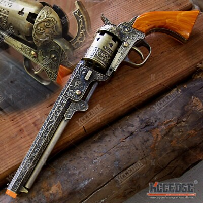 SuperNatural Western Cowboy Black Powder Outlaw Revolver Pistol Replica $35.97