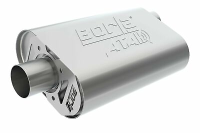 #ad Borla ATAK CrateMuffler 3.0in Offset Inlet 3.0in Center Outlet for SBC 350 383 $290.99
