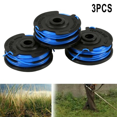 Trimmer Spool Line .065\quot; 1 3 Pack AC41RL3B Electric For Homelite Line Parts $12.38