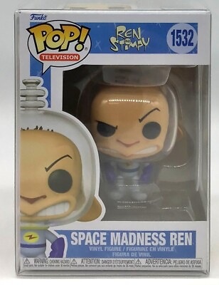 #ad Funko Pop Ren amp; Stimpy Space Madness Ren #1532 with POP Protector $17.99