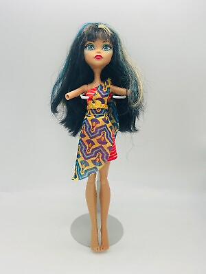#ad Welcome to Monster High Dance the Fright Away Cleo De Nile Doll Figure *READ* $11.24