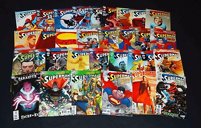 Superman Large Incomplete Run #671 714 with 30 Issues Included 2009 VF NM DC $66.56