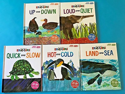The World of ERIC CARLE Lot of 5 Books; Works with MY FIRST SMART PAD $20.00