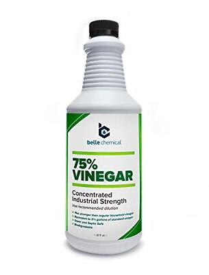 #ad 75% Pure Vinegar Concentrated Industrial Grade 32oz 32 Fl Oz Pack of 1 $25.98