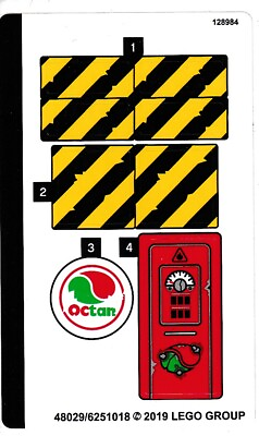 #ad LEGO Parts Sticker Sheet for Set 70823 No 70823stk01 QTY 1 $6.95