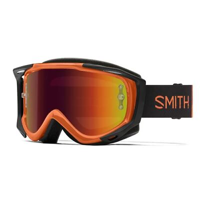#ad Smith Optics Fuel V.2 Downhill Cycling Goggle Cinder Haze Red Mirror $59.95