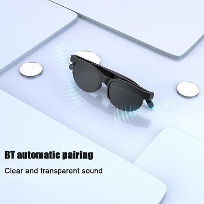 #ad Smart Glasses Bluetooth Audio Sunglasses For MenSuppoert Handfree Calling T4W1 $8.04