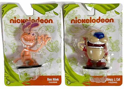 #ad Nickelodeon Ren and Stimpy Collectible Figurines 1990#x27;s TV Show 2.5 Inches $9.99