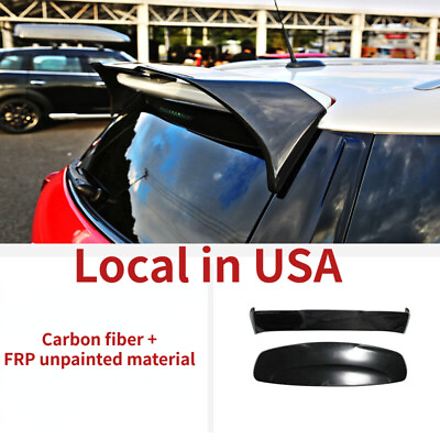 #ad Carbon Fiber FRP Unpainted Roof Spoiler Wing For Mini Cooper Countryman R60 $242.10