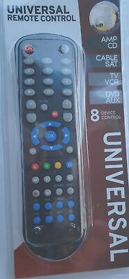 #ad Universal Remote 8 Device Controls $16.16