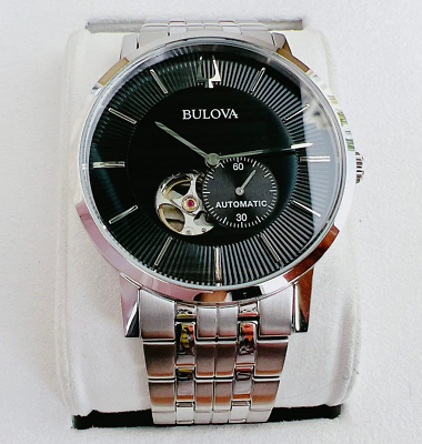Bulova 96A239 Classic Automatic 21 jewel Men#x27;s Stainless Steel Watch $249.99