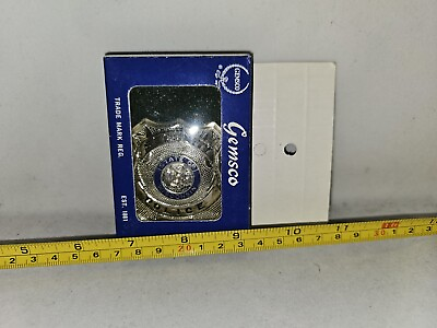 #ad Lot#B: 1 Vintage Obsolete Security Guard Badge $40.00
