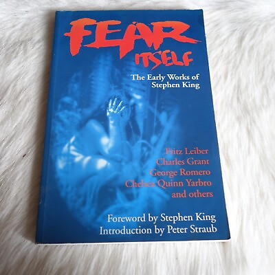 #ad Vtg STEPHEN KING Fear Itself Vtg Peter Straub Vtg Charles L. Grant 1993 Horror AU $99.99