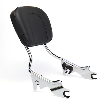 #ad Motorcycle Rear Seat Backrest Sissy Bar For Harley Touring Electra Glide Ultra $68.00