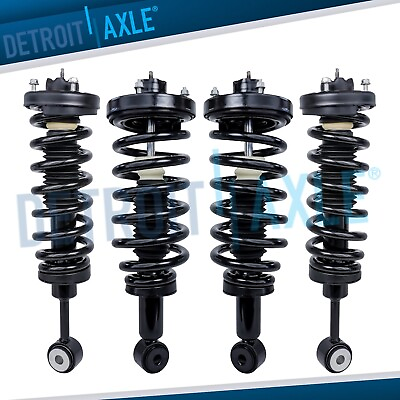 Front Rear Struts w Coil Spring for 2003 2006 Ford Expedition Lincoln Navigator $294.60