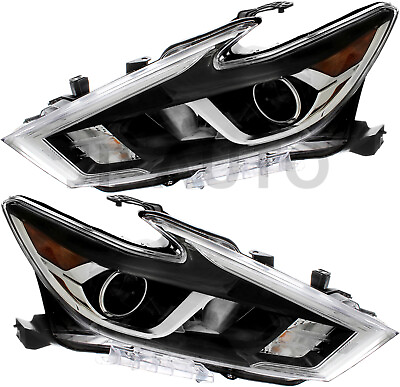 For 2016 2018 Nissan Maxima Headlight LED Set Driver and Passenger Side $633.84