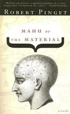 #ad Robert Pinget Mahu Or the Material Paperback French Literature $13.06