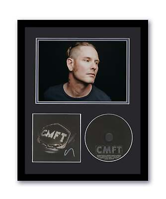#ad Corey Taylor Autographed Signed 11x14 Custom Framed CD Slipknot ACOA $229.99