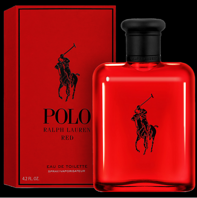 #ad Polo Red by Ralph Lauren EDT for Men 4.2 oz 125 ml NEW IN BOX SEALED $29.99