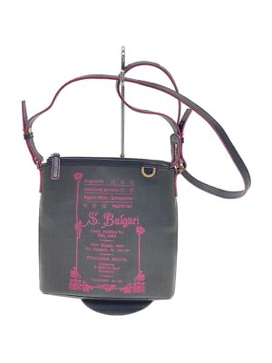 #ad BVLGARI tote bag PVC Black print Used $258.70