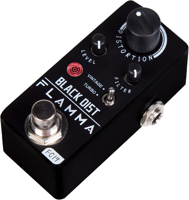 #ad FLAMMA FC19 Black Distortion Pedal Guitar Effects Pedal with Warm Vintage Tone T $44.04