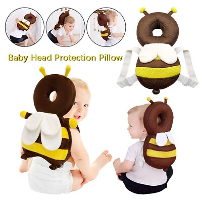 #ad Baby Head Protector Cushion Toddler Head Protection Pillow Baby Bee Backpack US $11.90