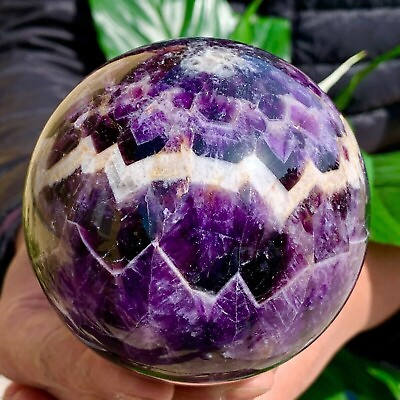 #ad Natural Dream Amethyst Ball Quartz Crystal Healing Sphere reiki Decor 1PC $26.99