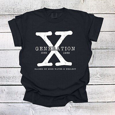 Generation X Shirt Gen X T Shirt Funny Gen X Shirt Retro shirt Unisex Shirt $15.50