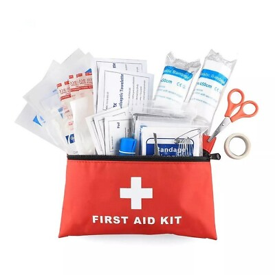 #ad Travel Survival First Aid Emergency Kit $6.99