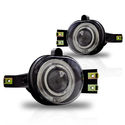#ad For Dodge Ram 1500 2500 3500 Durango Projector Halo Clear Lens Fog Lights Lamps $77.91