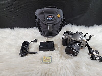 #ad Canon EOS Digital Rebel 6.3MP SLR Camera with 18 55mm Lens Bundle $72.00